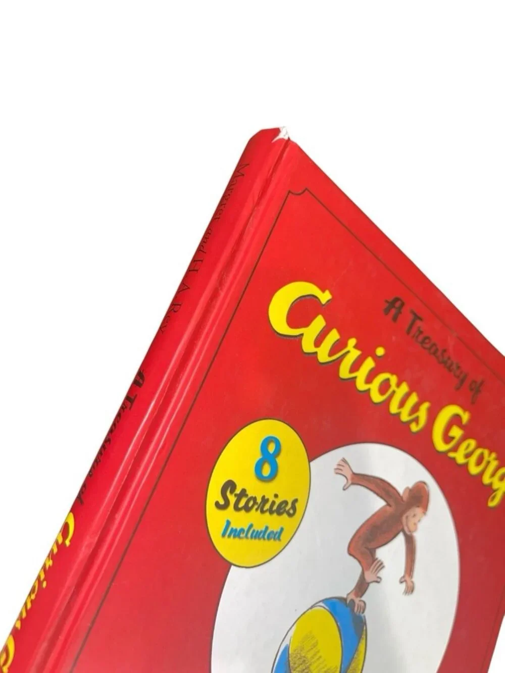 CURIOUS GEORGE Children's Hardcover Book Lot Treasury, Christmas & Hospital